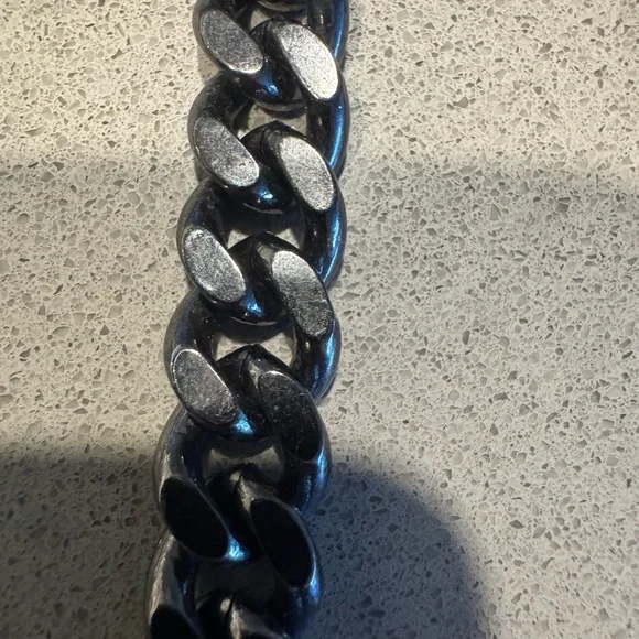 Giles & Brother Gunmetal Chain Necklace - Picture 2 of 5